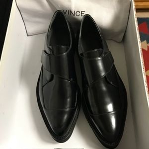 Vince Arden Creeper Leather Oxford 7 37 NEW IN BOX